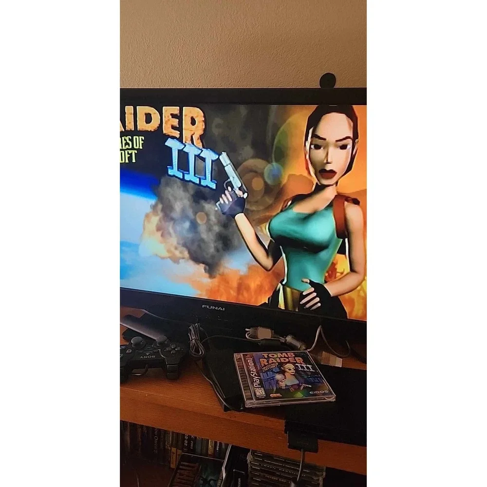 Tomb Raider III: Adventures of Lara‎ Croft (Sony PlayStation 1, 1998) Complete